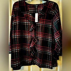 Beautiful Black Print Blouse